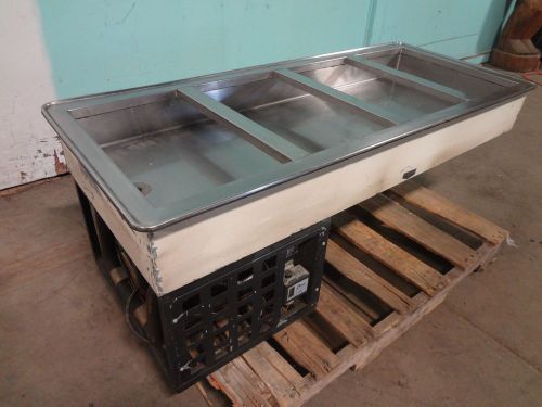 H.D.COMMERCIAL S.S. &#034;SET-N-SERVE&#034; REFRIGERATED DROP IN 4 WELL COLD BUFFET INSERT