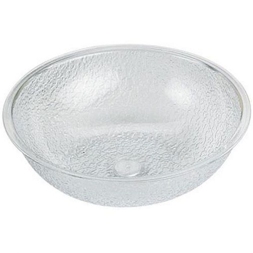 Cambro 8-in Clear Pebbled Bowl