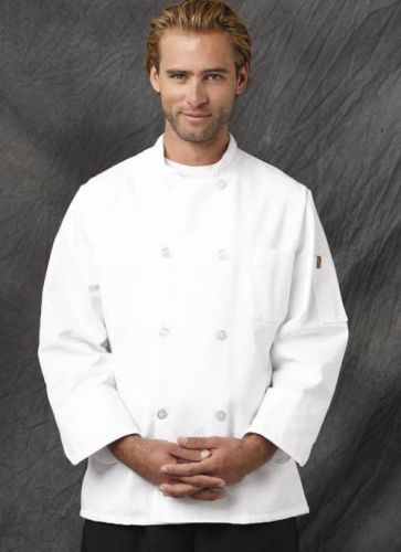 Great Chef Coat with free embroidery, White Chef Coat Jacket, great!