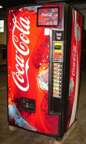 Coca-cola bottle/can working soda machine royal 660 coke 12-24 oz products mdb for sale