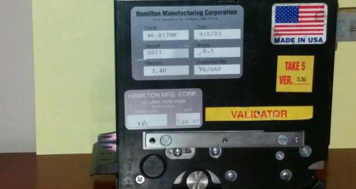Hamilton HVX bill acceptor