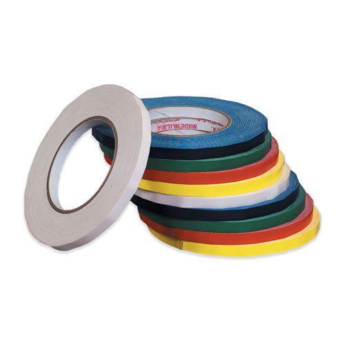Box partners 3/8&#034; x 180 yards yellow bag sealing tape. sold as case of 96 rolls for sale