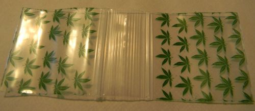 Apple Reclosable Bags 1 1/2&#034; x 1&#034; - Green Leaf Design - D1515 (600Ct)