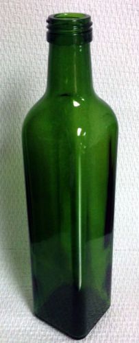 Glass bottles olive green, 500 ml for sale