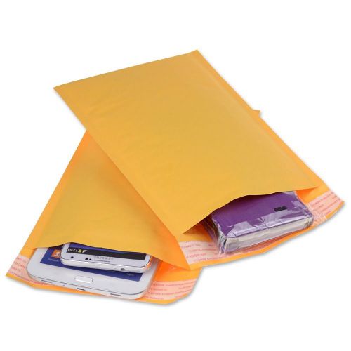 500 #1 7.25x12 kraft bubble mailer padded envelope free shipping us made for sale