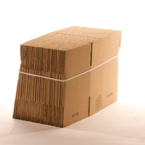 Cardboard Shipping Boxes  (25) Small Size Cubes 4&#034; x 4&#034; x 4&#034;  Brown