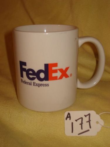 #A177] FedEx, Federal Express Co, mug/coffee-cup