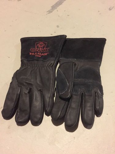 Tillman 55M Onyx Welding Gloves Size Medium