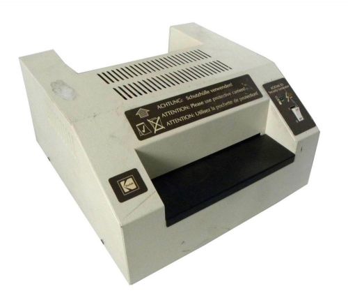 Kodak id security laminator - sold as is for sale