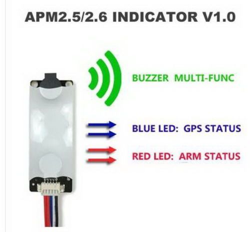 APM2.5 APM2.6 MWC Flight Controller Light &amp; Buzzer Indicator V1.0