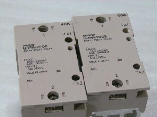 OMRON G3PA-24OB (SOLID STATE RELAY) 2PCS 1LOT