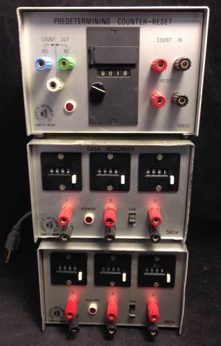 PREOWNED LOT 3 LAFAYETTE EQUIPMENT DATA RECORDER &amp; PREDETERMINING COUNTER-RESET