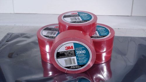3M MULTI-PURPOSE RED DUCT TAPE, PERFORMANCE 3900, 44mm x 54.8m *LOT OF 6*