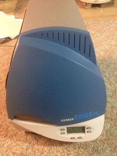 Gerber Edge Fx Printer Excellent Cond Test Prints  Extra Foils Delivery Locally