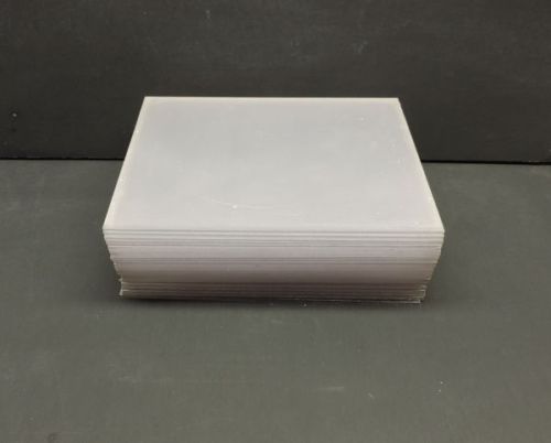25 PCS OF PETG .100 THICK BY 8&#034; LONG BY 6-1/2&#034; WIDE