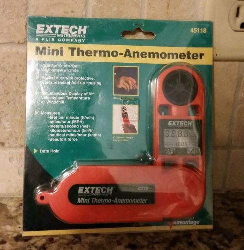 Extech 45118 mini thermo anemometer for sale