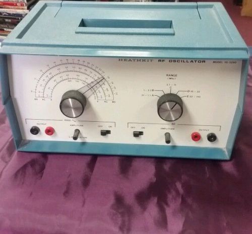 Vintage 1977 Heathkit IG-5280 RF Oscillator / Signal Generator Model  - Working