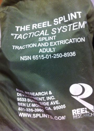 The Reel Splint Tactical System Splint Traction And Extraction Adult   (KK)