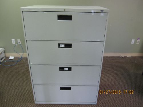Office depot four drawer 36&#034; lateral file cabinet