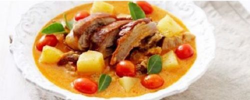 NEW RED CURRY w/ ROASTED DUCK HOT Recipe Thai Love Eat Preparations