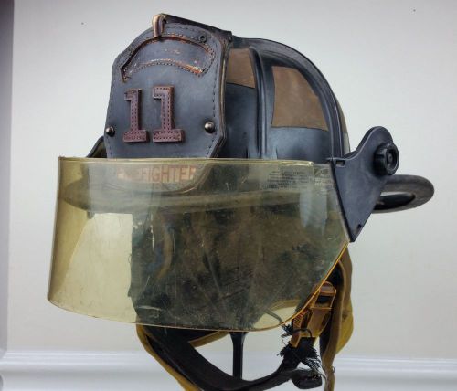 Msa cairns c-trd firefighting helmet with shield for sale