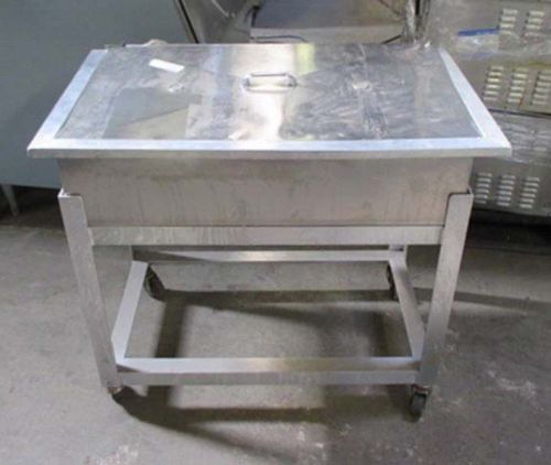 33 1/2&#034; Glazing Table for a donut business, or bakery