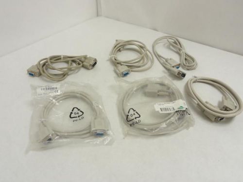 143670 Used, ID Tech CAB800-12 Lot-6 Null Modem Cables, 6&#039; Length
