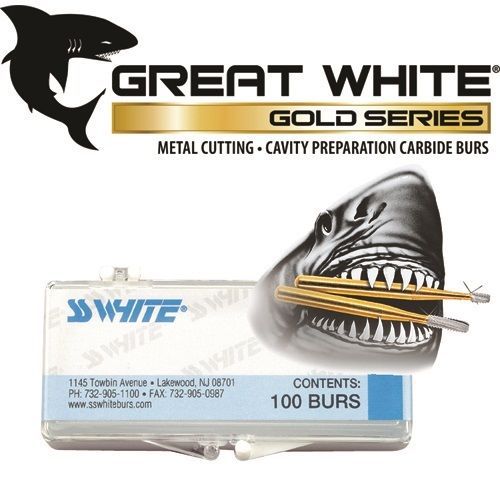 GREAT WHITE BUR (100/pk) FG GW-1