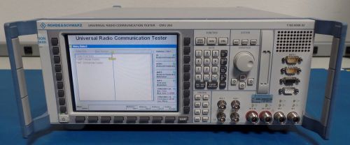 Rohde &amp; Schwarz CMU200 Universal Radio Communication Tester w/ Loaded Options