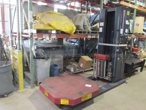 Wulftec whp-200 stretchwrap machine pallet wrapper 120vac 4000 lb capacity 84&#034; for sale