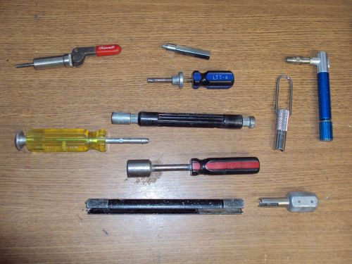 LOT OF CABLE TV TOOLS HIGHFIELD CABLE PRO RIPLEY DIVERSIFIED CONTROL (LOT E)