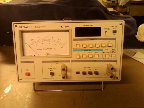 Kenwood FL180A  wow and flutter meter