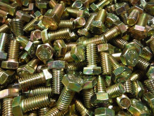 3/8-16 X 3/4&#034; grade 2 hex bolt (200pcs) gold