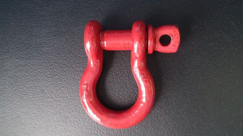 Crosby 1018482 Carbon Steel S-209 Screw Pin Anchor Shackle  Self-Colored  3-1/4