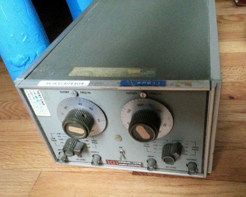 Krohn-Hite 3202 dual channel Tunable Filter (High Pass / Low Pass, 20Hz/2MHz)