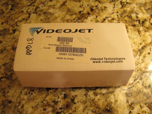 *new* videojet 70 micron print engine assembly part 399180 *60 day warranty* for sale