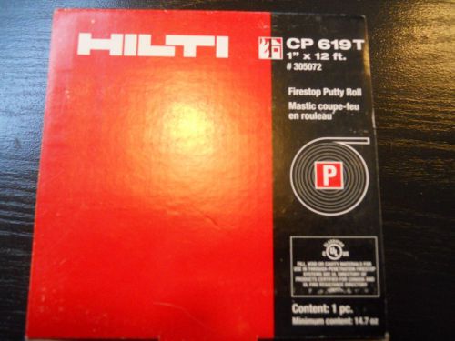 Hilti firestop cp 619t putty tape roll for sale