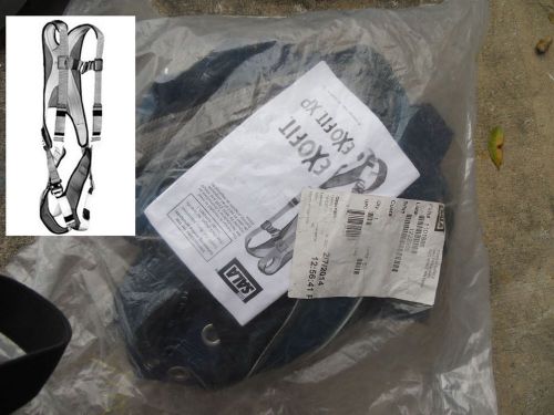 Dbi sala 1101886 exofit xp harness vest style oil derrick back d size xl new for sale