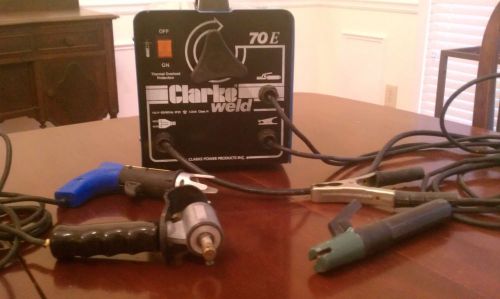 Clarke 70e arc stick and spot welder kit for sale