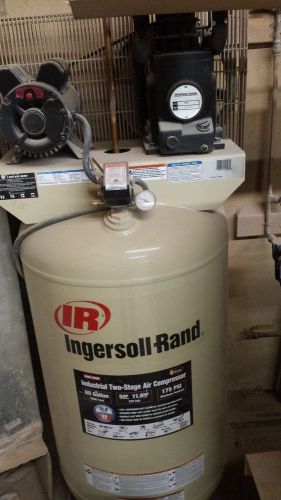 ingersoll rand industrial two stage compressor   5 horse