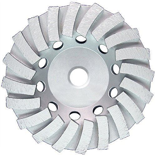 Concord blades gcl07a swirl turbo segmented brazed diamond cup wheel with 7/8-in for sale