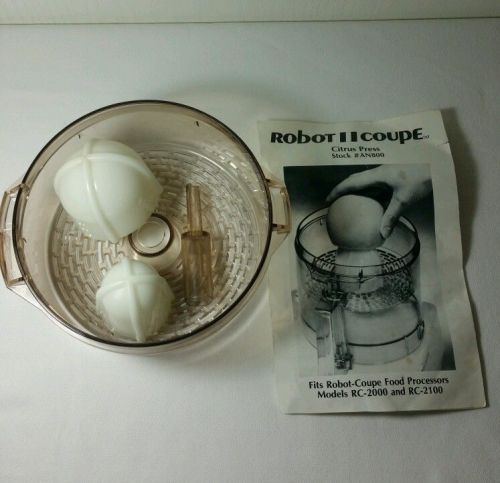 Vtg Citrus Press for Robot Coupe Food Processor  RC-2000 or RC-2001