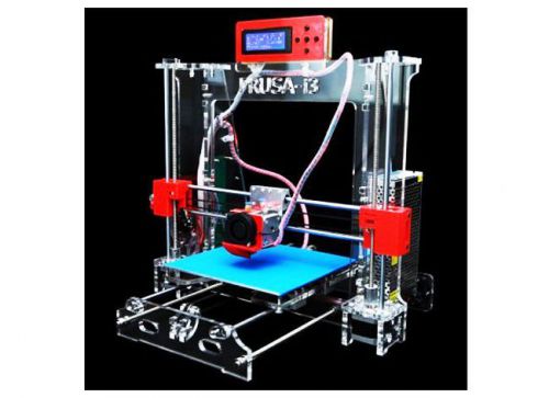 High Accuracy DIY Prusa Mendel i3 3D Printer LCD Screen Support PLA ABS Filament