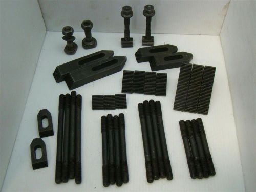 Milling machine work holding fixture assortment t-slot hold down clamp for sale