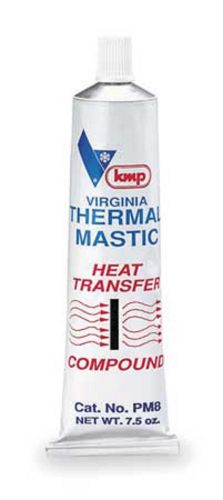 KMP  Thermal Mastic  Heat Transfer  Compound NEW/SEALED   Cat. No. PM8  Wt. 7.5