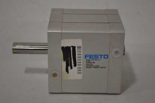 New festo adn-100-50-i-p-a-s2 50mm stroke 100mm bore pneumatic cylinder d308278 for sale