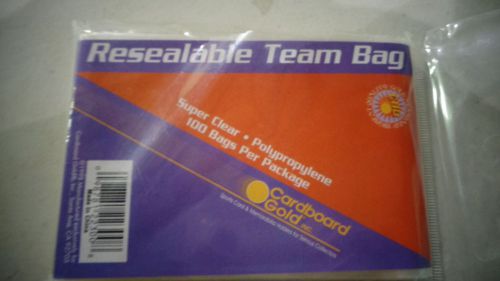 Resealable Team Bag Super Clear