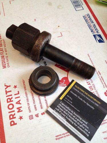 Greenlee manual draw stud large 500-4697 4686 1-1/8&#034; fits 3 1/2 4&#034; 5&#034;+ knockout for sale