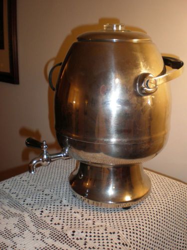 Large coffee urn with spicket for sale