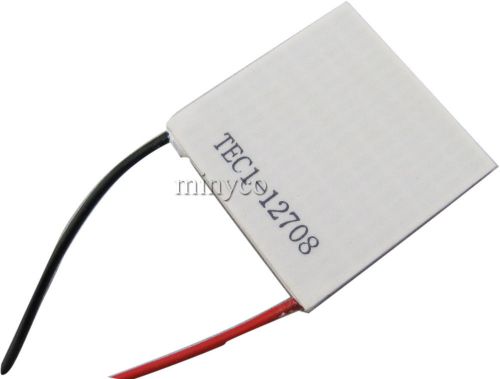 40mm x 40mm tec1-12708 tec thermoelectric cooling thermoelectric peltier cooler for sale
